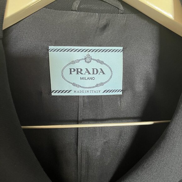 Prada Fitted Navy Blazer 38 - Picture 5 of 9